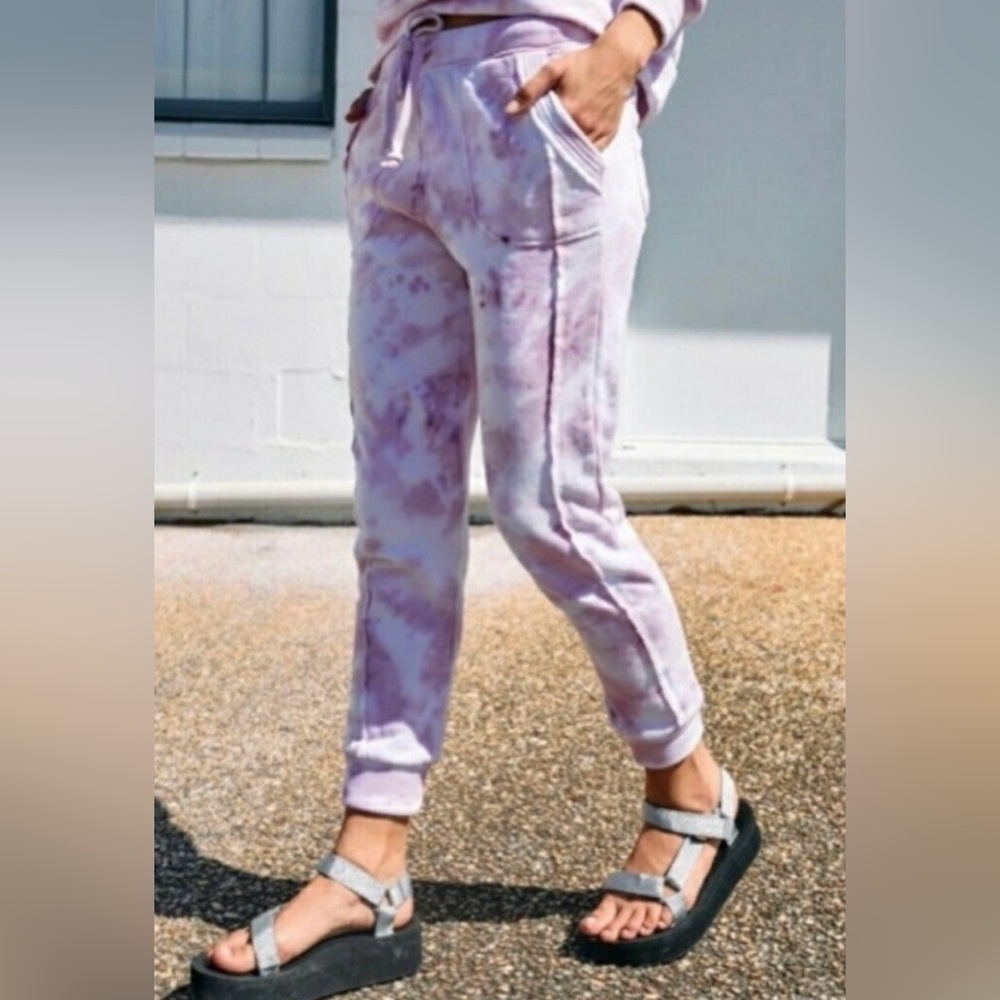 FP Movement Tie Dye work it out jogger